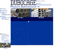 Tablet Screenshot of dubocage.fr